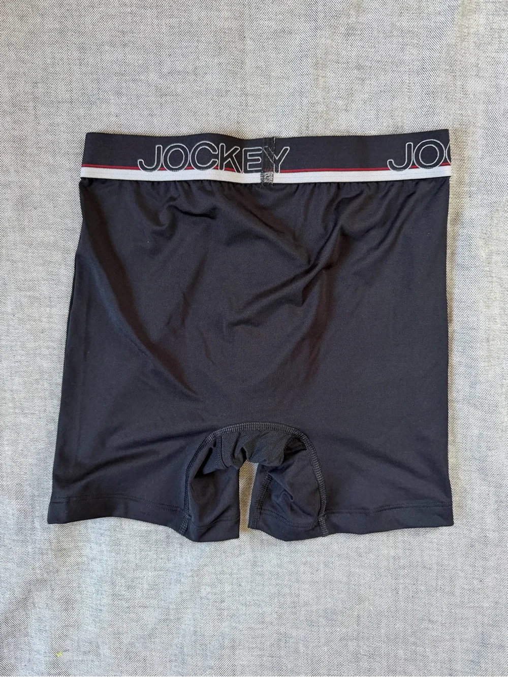 NWOT Jockey Black Men's Performance Boxer Briefs with Logo Waistband